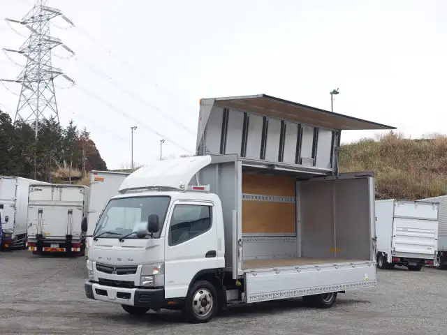 三菱 キャンター 小型 ウイング TKG-FEB50 H28 の中古トラック【車両No.184278】