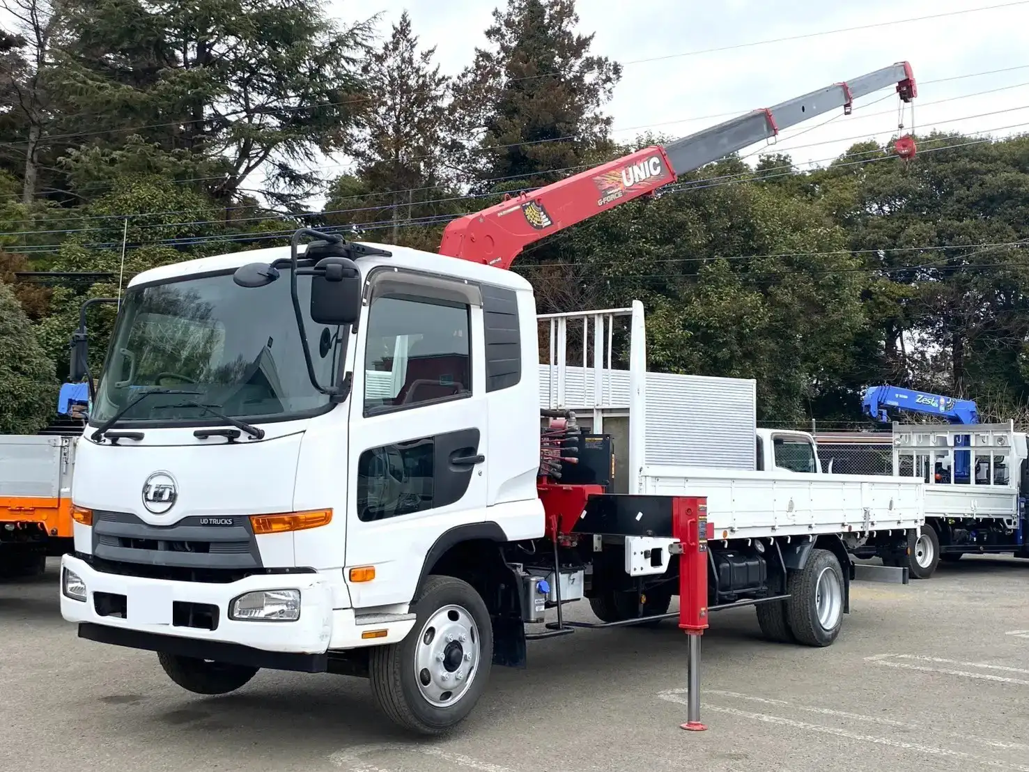 日産UD コンドル 中型/増トン クレーン付 4段 ラジコン の中古トラック【車両No.184239】