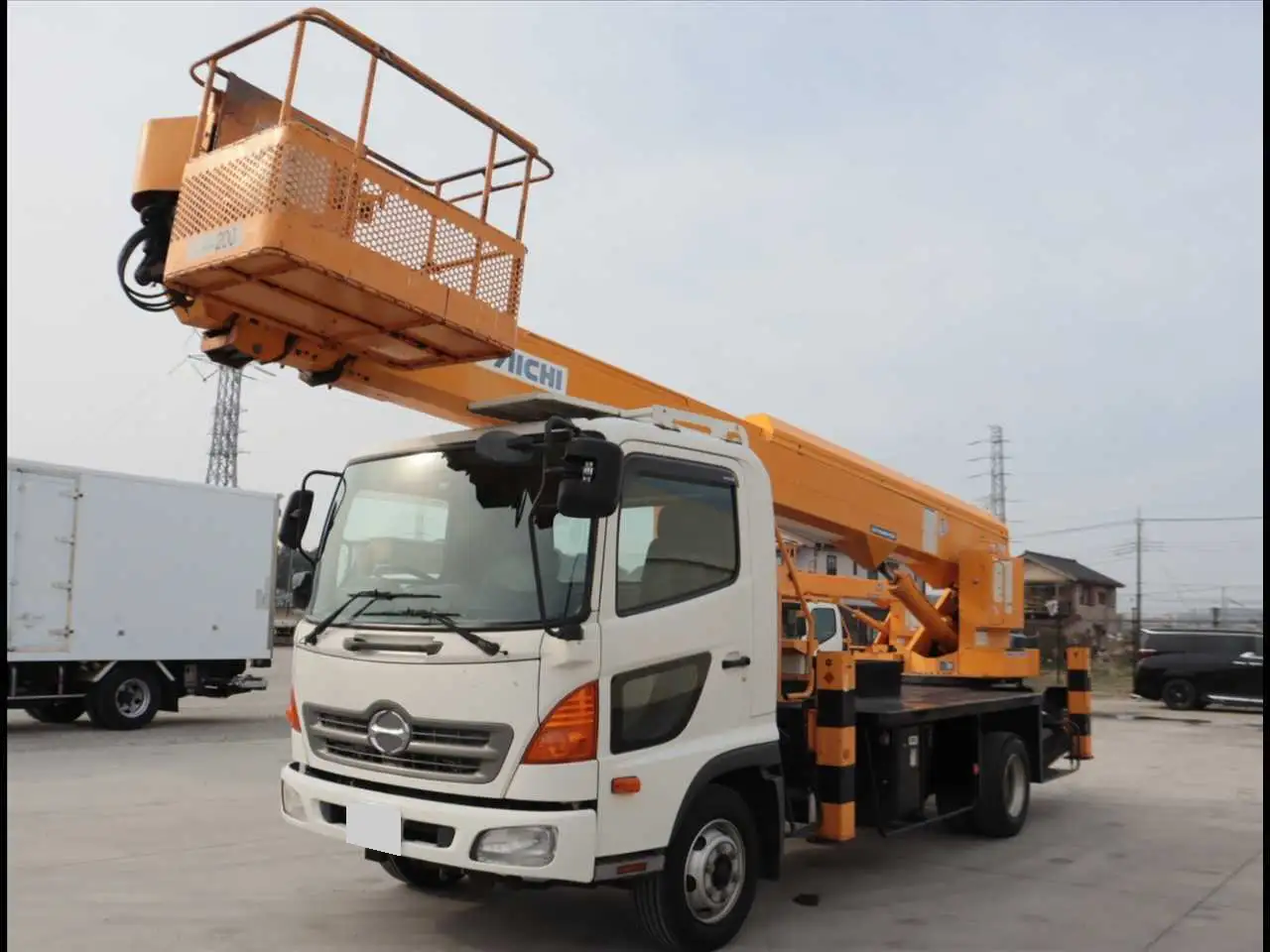 日野 レンジャー 中型/増トン 高所・建柱車 高所作業車 SKG-FC9JGAP の中古トラック【車両No.184369】