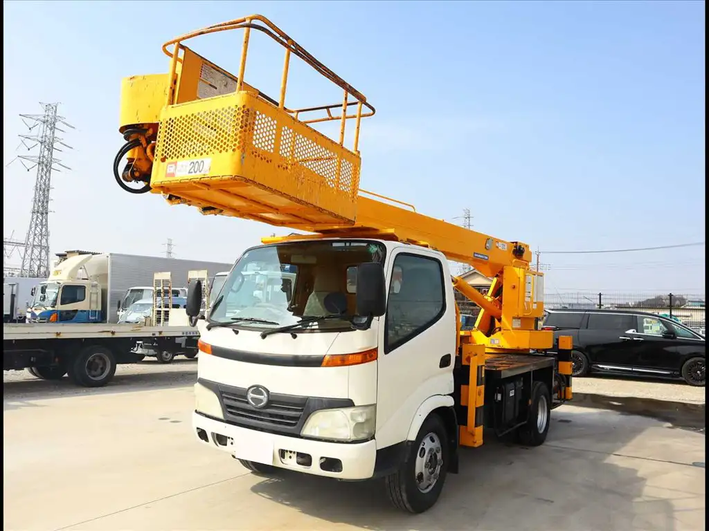 日野 デュトロ 小型 高所・建柱車 高所作業車 BDG-XZU334M の中古トラック【車両No.184367】
