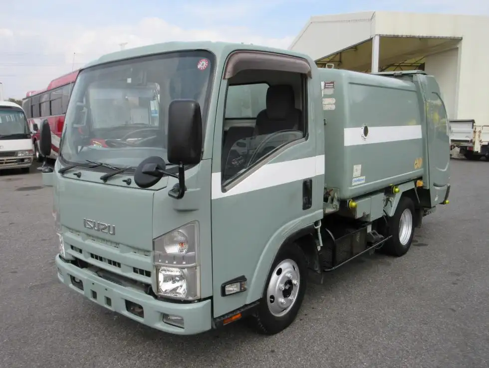 いすゞ エルフ 小型 パッカー車 巻き込み式 回転ダンプ式 の中古トラック【車両No.184340】