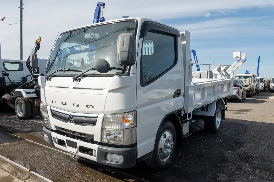 三菱 キャンター 小型 ダンプ 強化 コボレーン の中古トラック【車両No.184360】