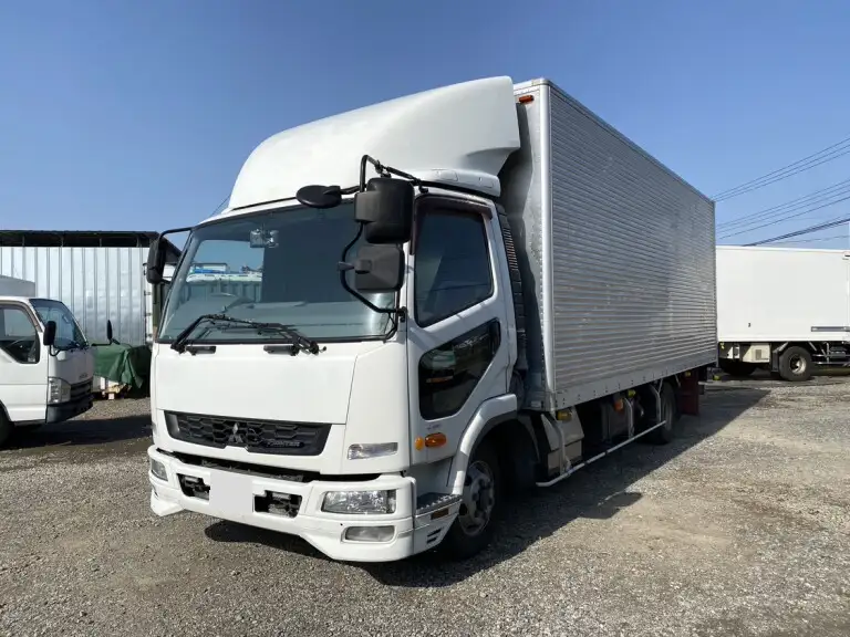 三菱 ファイター 中型/増トン アルミバン パワーゲート TKG-FK71F の中古トラック【車両No.184379】