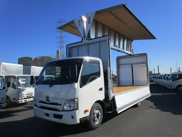 日野 デュトロ 小型 ウイング パワーゲート 2KG-XZU720M の中古トラック【車両No.184376】