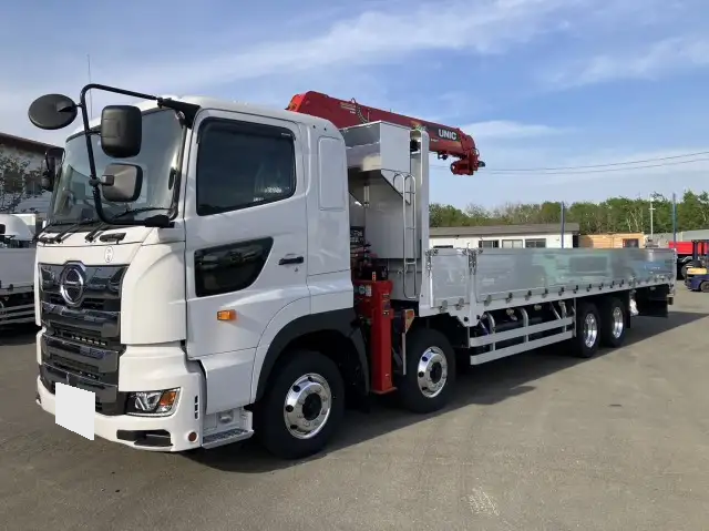 日野 プロフィア 大型 クレーン付 アルミブロック エアサス の中古トラック【車両No.184469】