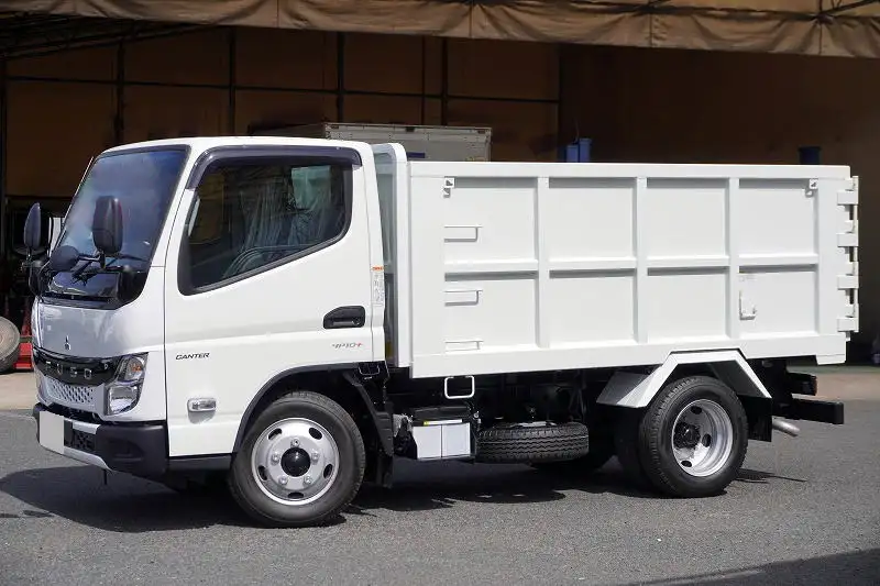 三菱 キャンター 小型 ダンプ 土砂禁 強化 の中古トラック【車両No.184512】