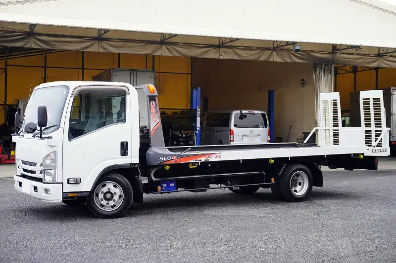 いすゞ エルフ 小型 車両重機運搬 ラジコン ウインチ の中古トラック【車両No.184501】