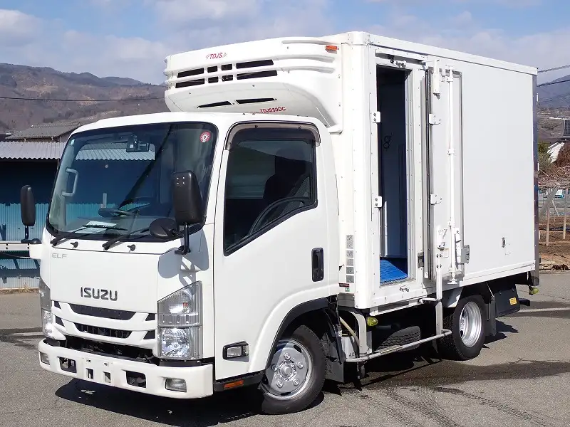 いすゞ エルフ 小型 冷凍冷蔵 低温 床アルミ の中古トラック【車両No.184535】
