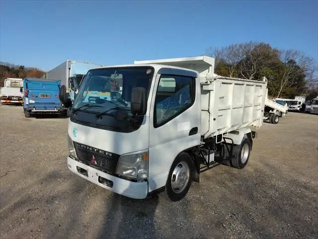 三菱 キャンター 小型 ダンプ 土砂禁 コボレーン の中古トラック【車両No.184552】