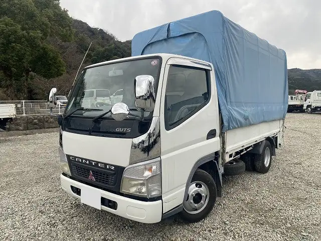 三菱 キャンター 小型 ウイング 幌ウイング パワーゲート の中古トラック【車両No.184667】