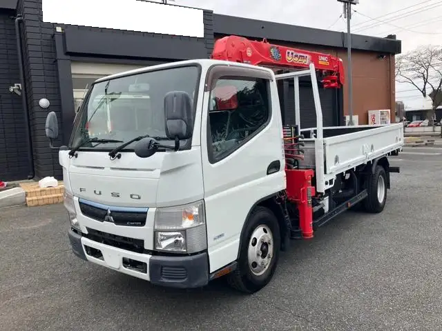 三菱 キャンター 小型 クレーン付 4段 ラジコン の中古トラック【車両No.184648】