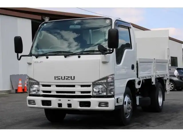 いすゞ エルフ 小型 平ボディ パワーゲート 床鉄板 の中古トラック【車両No.184615】