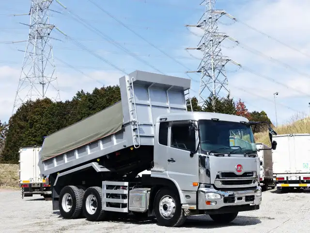 日産UD クオン 大型 ダンプ コボレーン ベッド の中古トラック【車両No.184724】