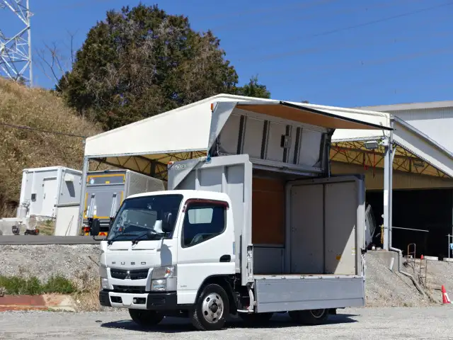 三菱 キャンター 小型 ウイング TKG-FEA50 H27 の中古トラック【車両No.184714】