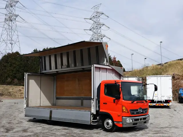 日野 レンジャー 中型/増トン ウイング TKG-FC9JJAA H24 の中古トラック【車両No.184721】