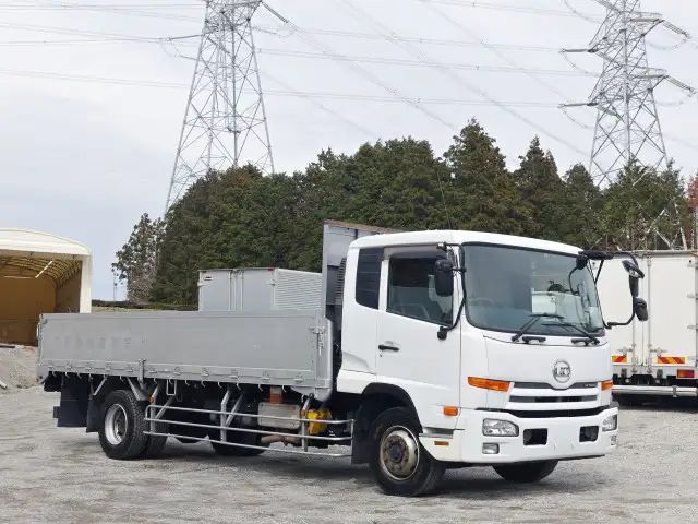 日産UD コンドル 中型/増トン 平ボディ 床鉄板 アルミブロック の中古トラック【車両No.184679】