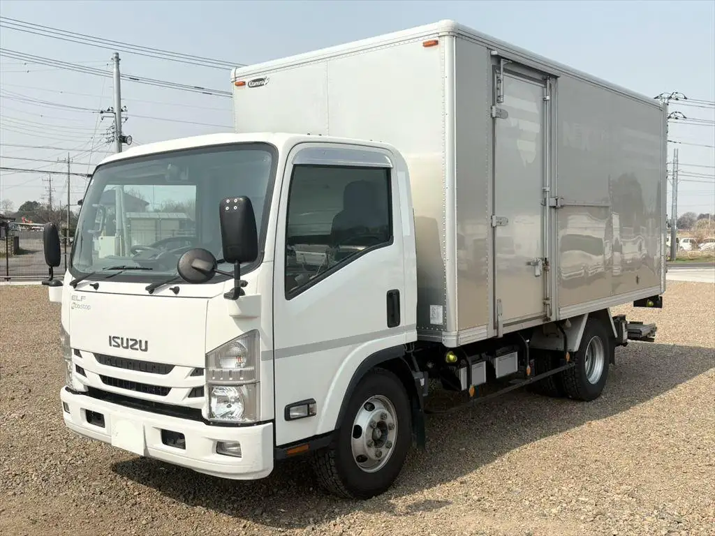 いすゞ エルフ 小型 アルミバン パワーゲート サイドドア の中古トラック【車両No.184746】