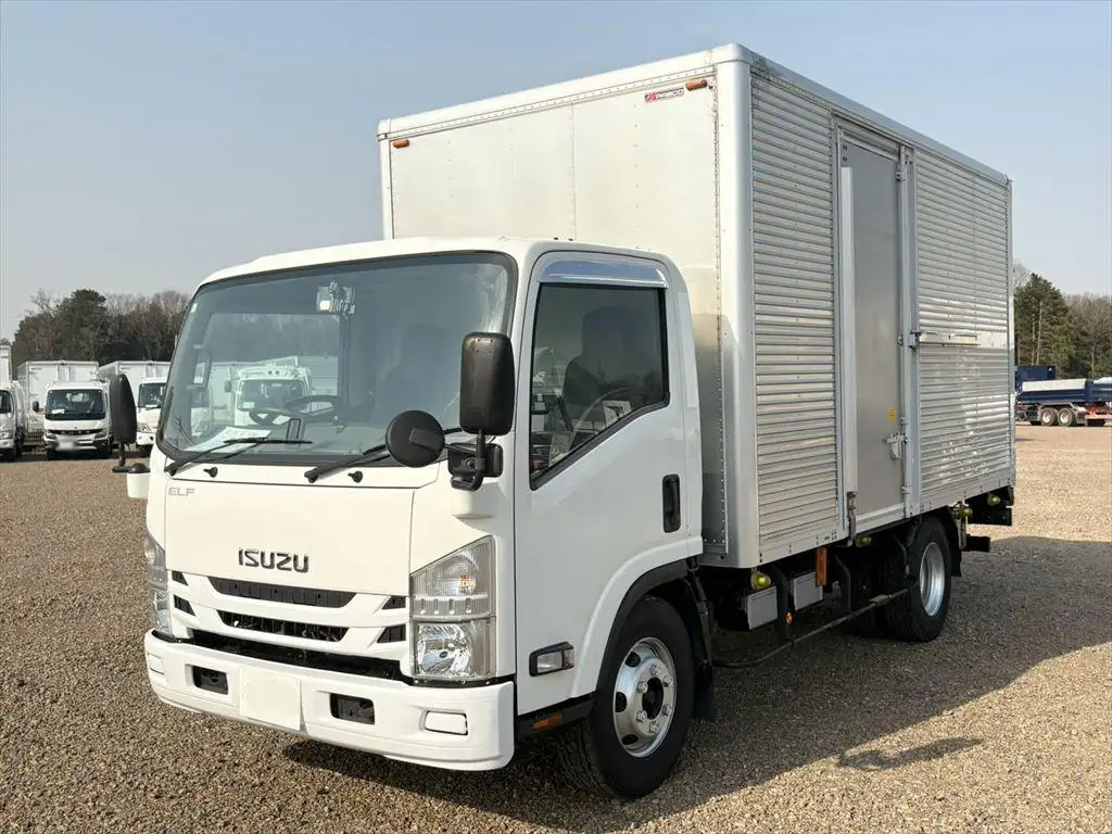 いすゞ エルフ 小型 アルミバン パワーゲート サイドドア の中古トラック【車両No.184747】