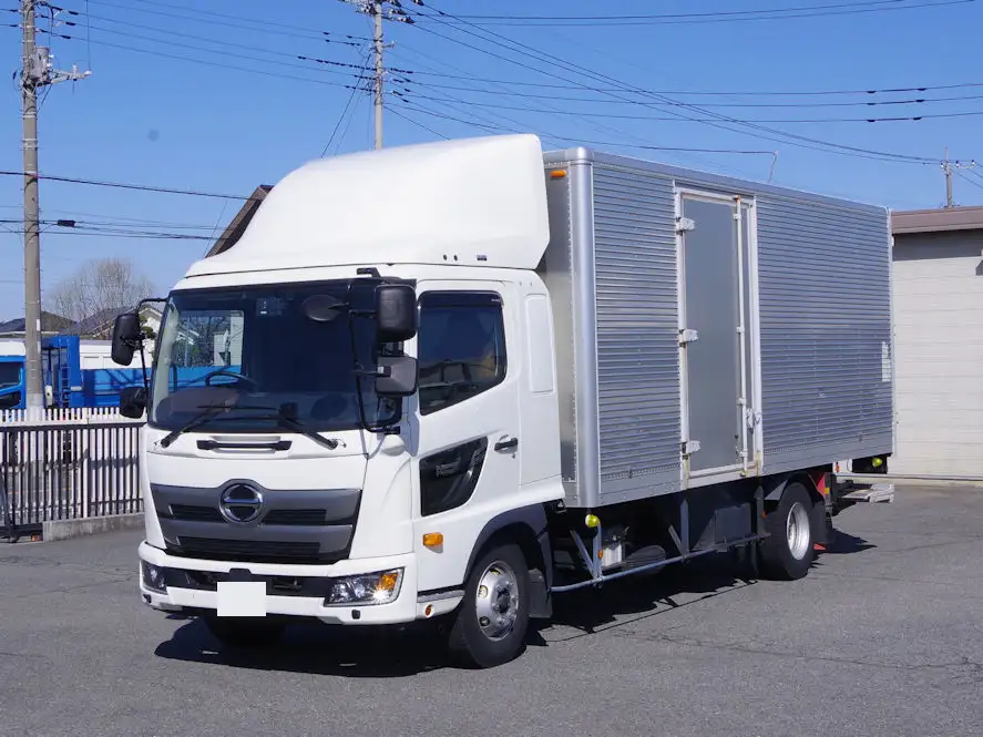 日野 レンジャー 中型/増トン アルミバン パワーゲート サイドドア の中古トラック【車両No.184560】
