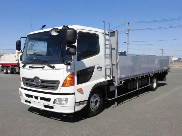 日野 レンジャー 中型/増トン 平ボディ アルミブロック ベッド の中古トラック【車両No.184669】