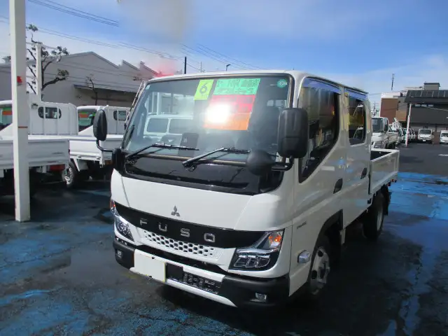 三菱 キャンター 小型 平ボディ Wキャブ 2RG-FBA20 の中古トラック【車両No.184742】