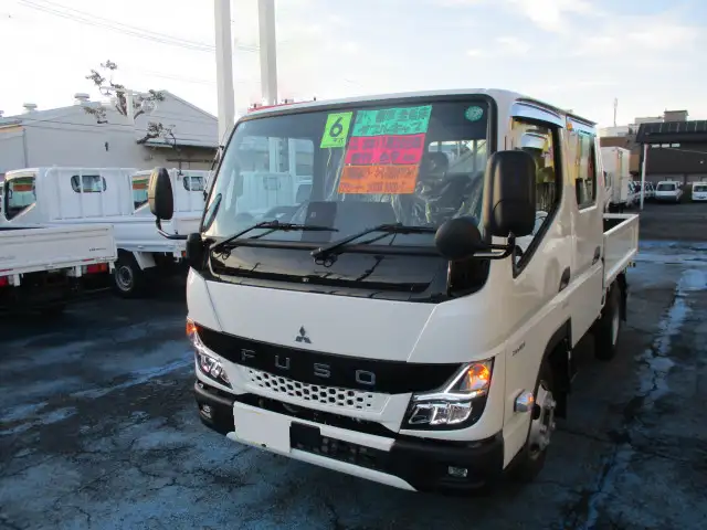 三菱 キャンター 小型 平ボディ Wキャブ 2RG-FBA20 の中古トラック【車両No.184741】