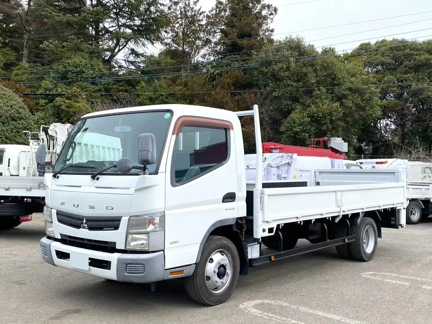 三菱 キャンター 小型 平ボディ パワーゲート 床鉄板 の中古トラック【車両No.184689】