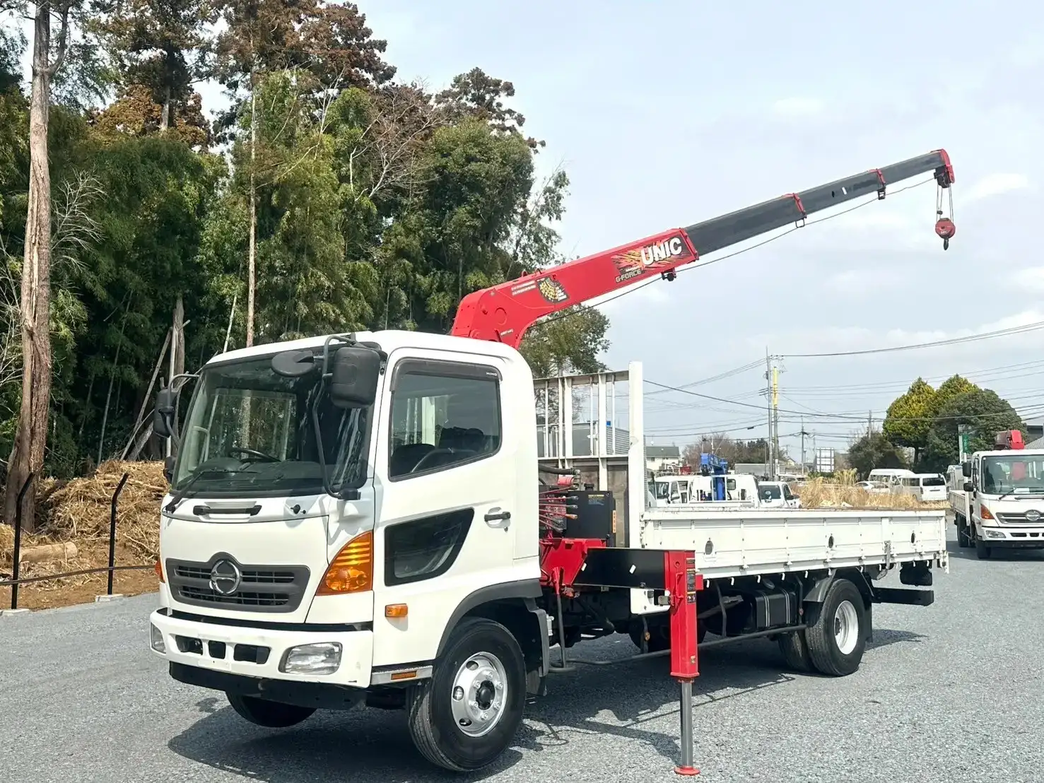 日野 レンジャー 中型/増トン クレーン付 4段 ラジコン の中古トラック【車両No.184709】