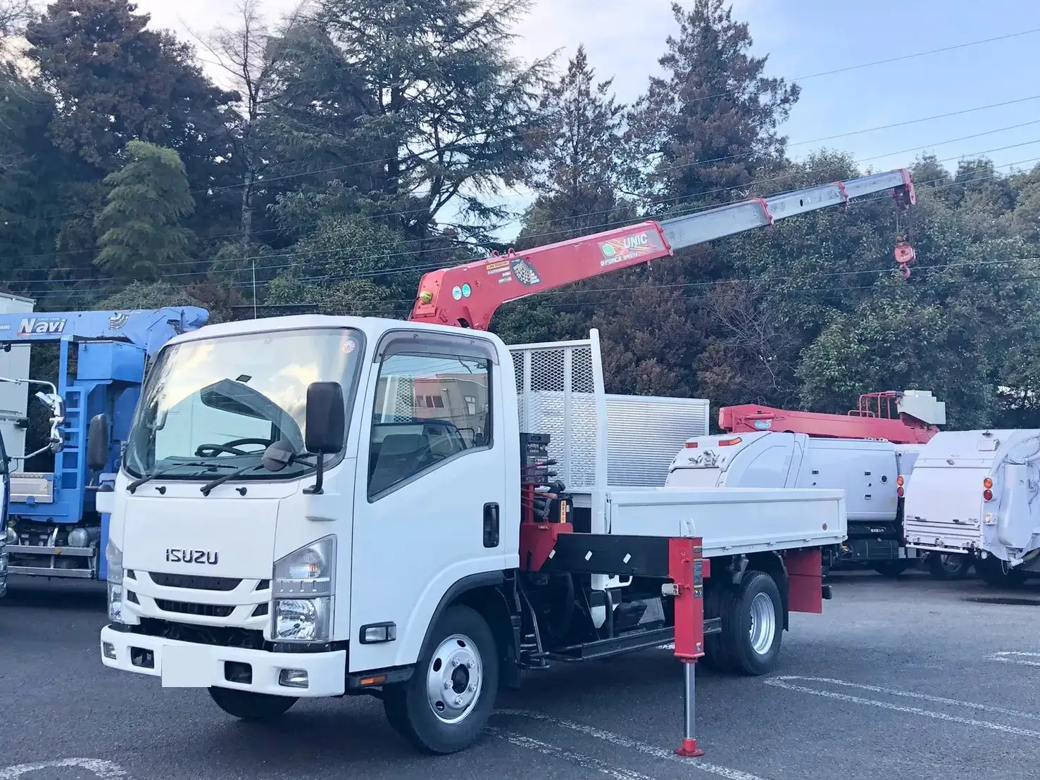 いすゞ エルフ 小型 クレーン付 4段 ラジコン の中古トラック【車両No.184713】
