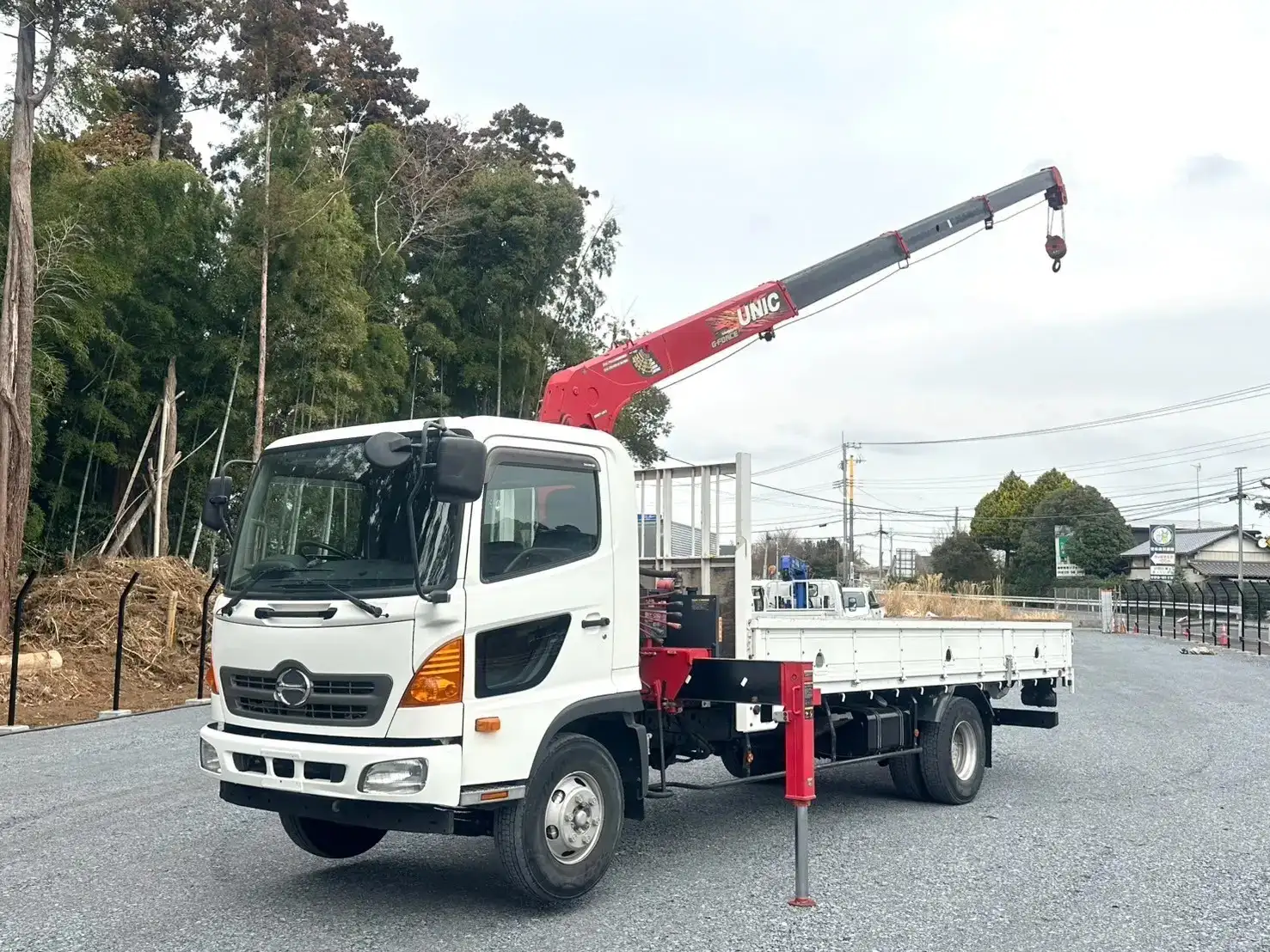 日野 レンジャー 中型/増トン クレーン付 4段 ラジコン の中古トラック【車両No.184706】