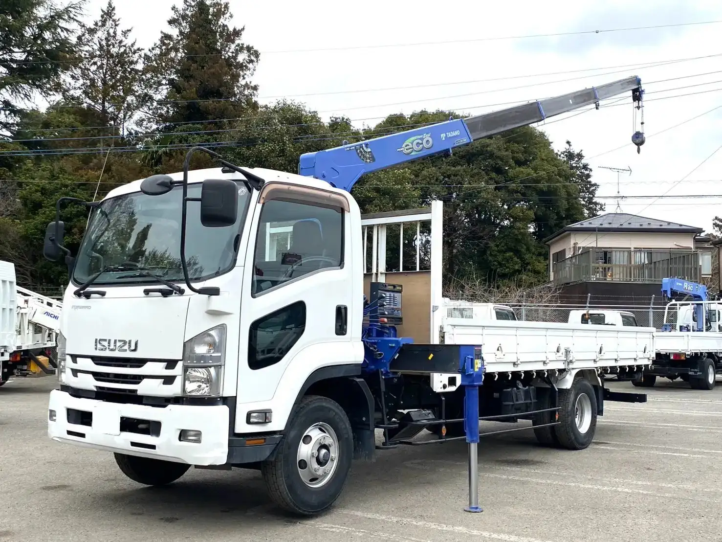 いすゞ フォワード 中型/増トン クレーン付 4段 ラジコン の中古トラック【車両No.184727】