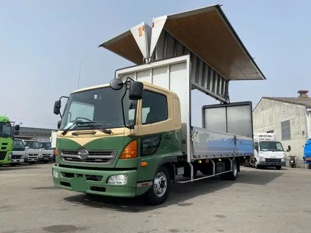 日野 レンジャー 中型/増トン ウイング ベッド TKG-FD7JMAA の中古トラック【車両No.184785】