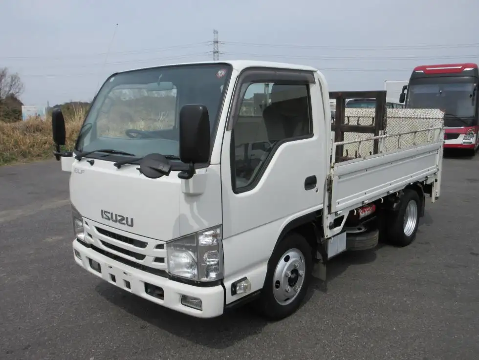 いすゞ エルフ 小型 平ボディ パワーゲート 床鉄板 の中古トラック【車両No.184779】