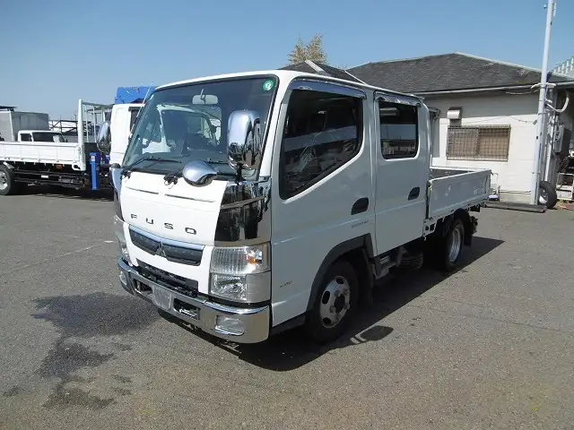 三菱 キャンター 小型 平ボディ Wキャブ TPG-FBA20 の中古トラック【車両No.184732】
