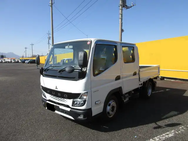 三菱 キャンター 小型 平ボディ Wキャブ 2RG-FBA20 の中古トラック【車両No.184897】