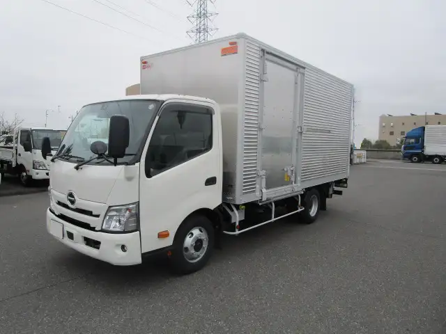 日野 デュトロ 小型 アルミバン パワーゲート サイドドア の中古トラック【車両No.184876】