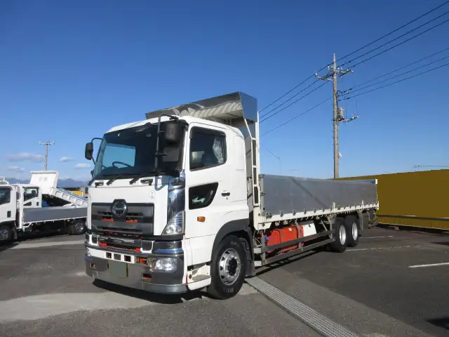 日野 プロフィア 大型 平ボディ アルミブロック ベッド の中古トラック【車両No.184890】