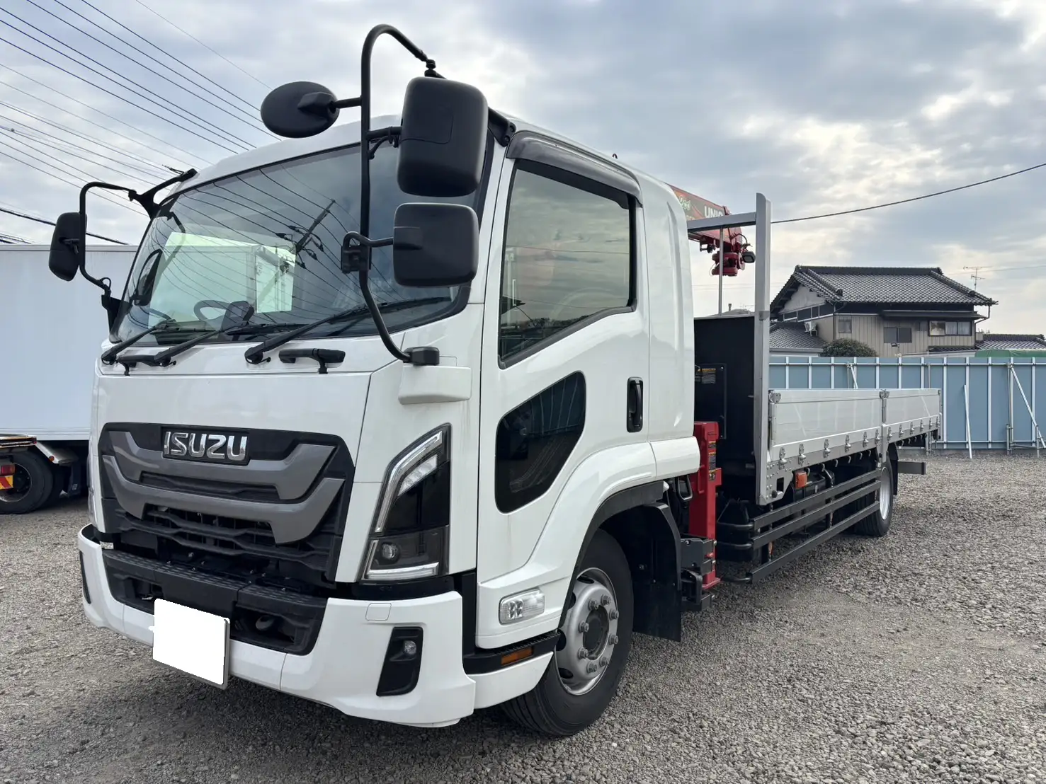 いすゞ フォワード 中型/増トン クレーン付 アルミブロック エアサス の中古トラック【車両No.184844】