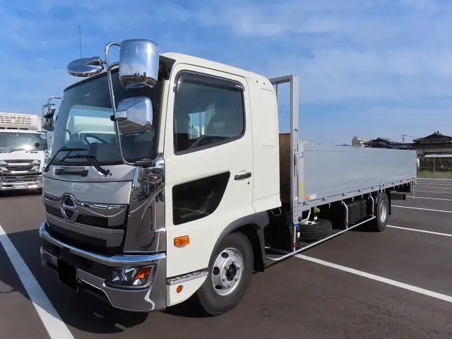 日野 レンジャー 中型/増トン 平ボディ アルミブロック ベッド の中古トラック【車両No.184614】