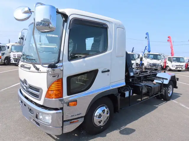 日野 レンジャー 中型/増トン アームロール ツインホイスト ベッド の中古トラック【車両No.184650】