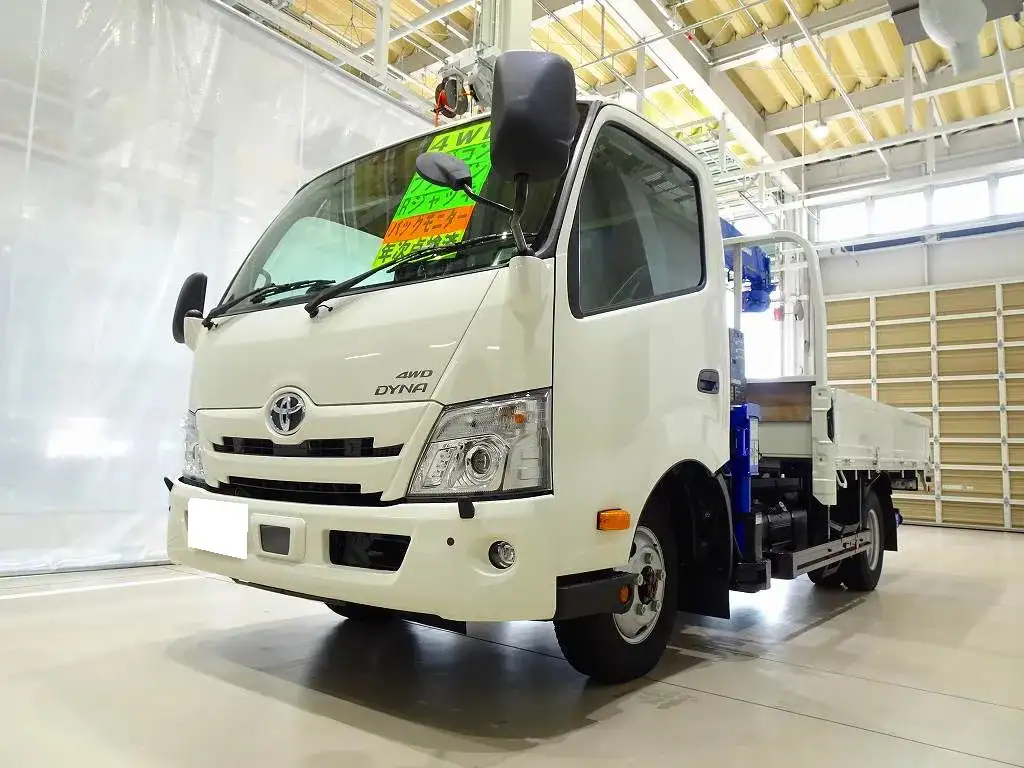 トヨタ ダイナ 小型 クレーン付 床鉄板 4段 の中古トラック【車両No.184873】