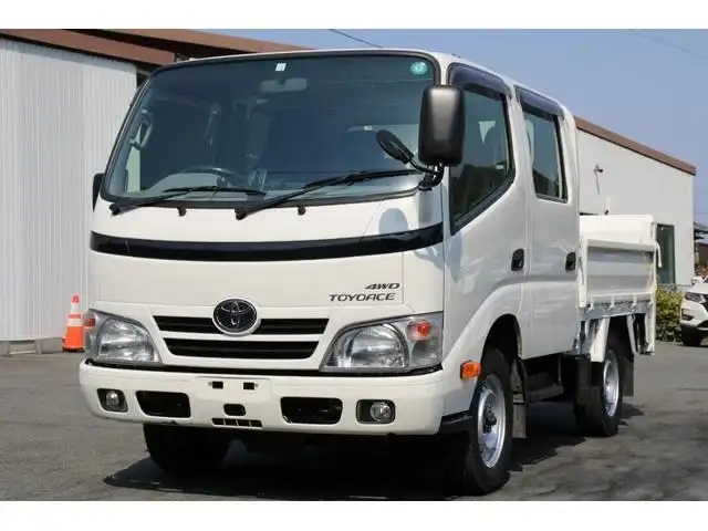 トヨタ トヨエース 小型 平ボディ Wキャブ パワーゲート の中古トラック【車両No.185043】