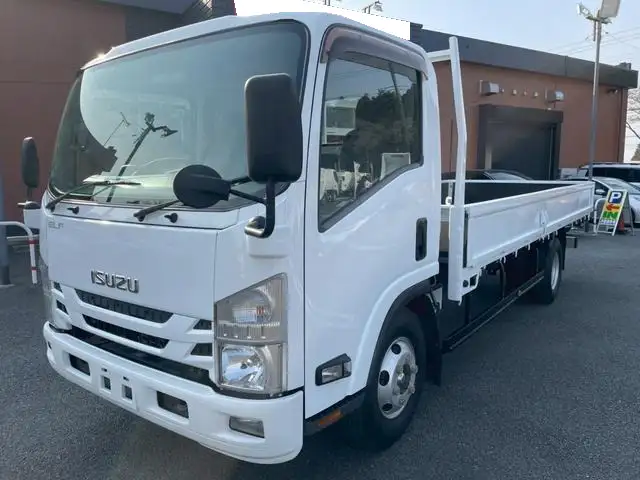 いすゞ エルフ 小型 平ボディ  H27 の中古トラック【車両No.185074】
