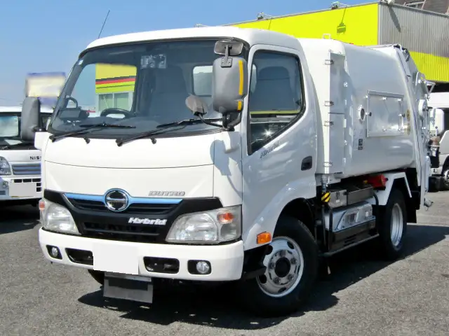 日野 デュトロ 小型 パッカー車 巻き込み式 回転ダンプ式 の中古トラック【車両No.185066】