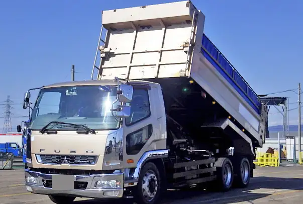 三菱 ファイター 中型/増トン ダンプ ステンレス張り コボレーン の中古トラック【車両No.185075】