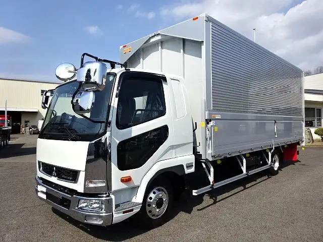 三菱 ファイター 中型/増トン ウイング エアサス ベッド の中古トラック【車両No.185093】