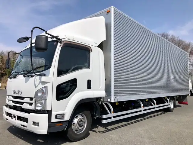 いすゞ フォワード 中型/増トン アルミバン エアサス ベッド の中古トラック【車両No.185096】