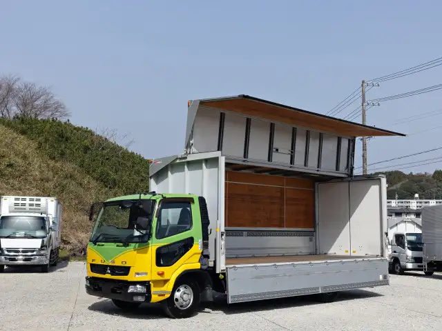 三菱 ファイター 中型/増トン ウイング TKG-FK71F H27 の中古トラック【車両No.185160】