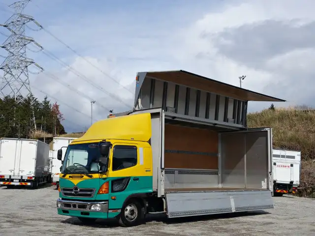 日野 レンジャー 中型/増トン ウイング パワーゲート エアサス の中古トラック【車両No.185173】