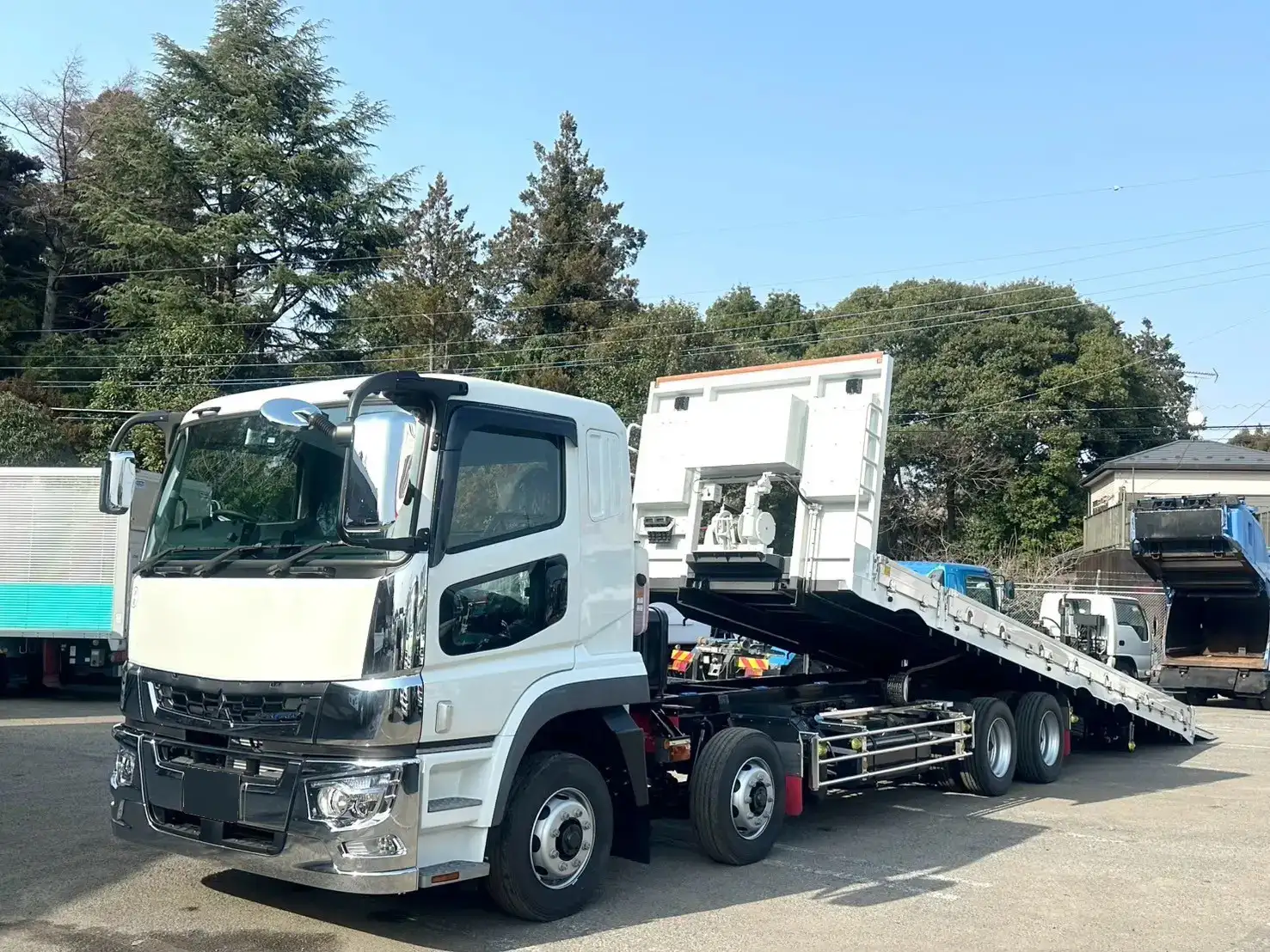 三菱 スーパーグレート 大型 車両重機運搬 ラジコン ウインチ の中古トラック【車両No.185147】